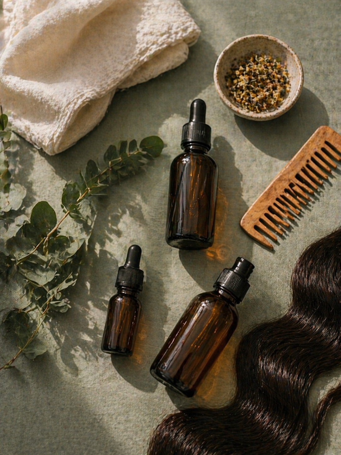Nghi thức chăm sóc tóc tự nhiên